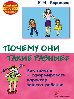 cover image of Почему они такие разные? Как понять и сформировать характер вашего ребенка